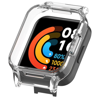 For Redmi Watch 3 Half Pack PC Watch Protective Case(Transparent) - Watch Cases by buy2fix | Online Shopping UK | buy2fix