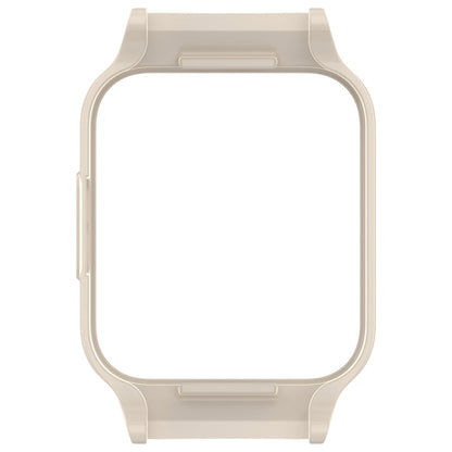 For Redmi Watch 2 Half Pack PC Watch Protective Case(Creamy White) - Watch Cases by buy2fix | Online Shopping UK | buy2fix