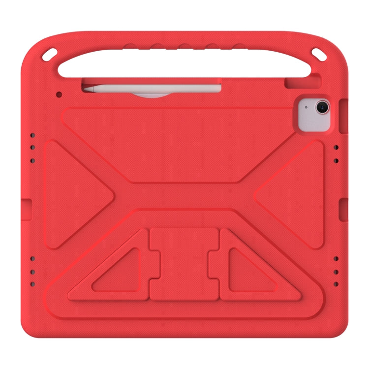 For iPad Air 13 2024 Handle EVA Shockproof Tablet Case with Holder(Red) - iPad Air 13 2024 Cases by buy2fix | Online Shopping UK | buy2fix