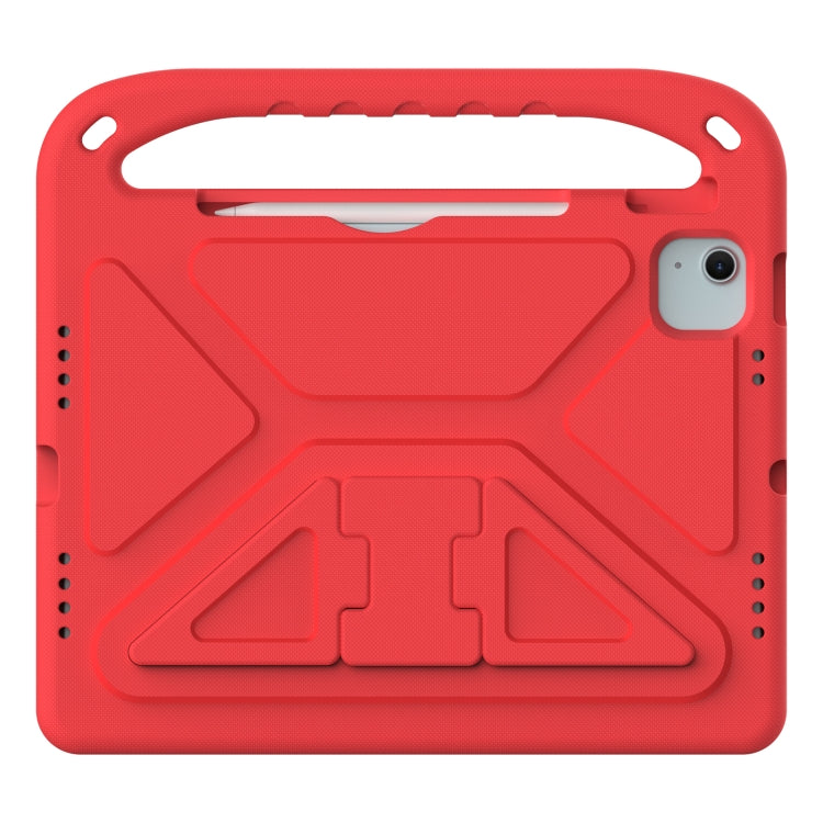 For iPad Air 11 / Pro 11 2024 Handle EVA Shockproof Tablet Case with Holder(Red) - iPad Air 11 2024 Cases by buy2fix | Online Shopping UK | buy2fix