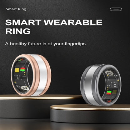 R18 SIZE 11 Smart Ring, Support Heart Rate / Blood Oxygen / Sleep / Multiple Sports Modes(Black) - Smart Rings / Smart Telephones by buy2fix | Online Shopping UK | buy2fix