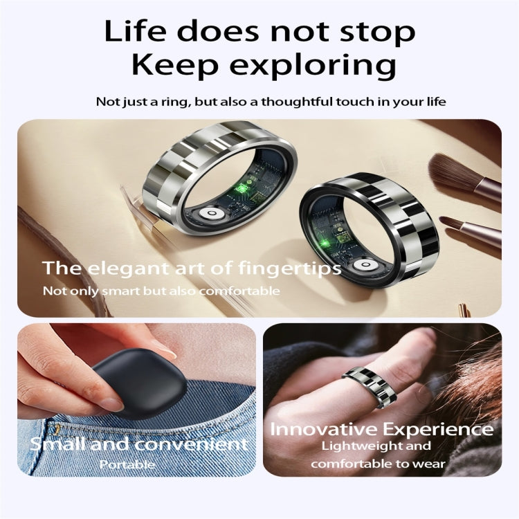 R9 SIZE 9 Smart Ring, Support Health Monitoring / Gesture Control / Somatosensory Games(Black) - Smart Rings / Smart Telephones by buy2fix | Online Shopping UK | buy2fix