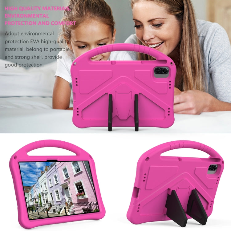 For Infinix XPad 11 inch 2024 EVA Shockproof Tablet Case with Holder(RoseRed) - Others by buy2fix | Online Shopping UK | buy2fix