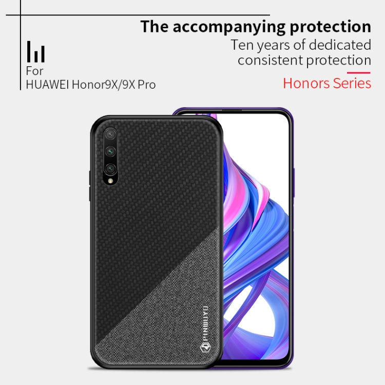 PINWUYO Honors Series Shockproof PC + TPU Protective Case for Huawei Honor 9X / Honor 9X Pro(Yellow) - Honor Cases by PINWUYO | Online Shopping UK | buy2fix