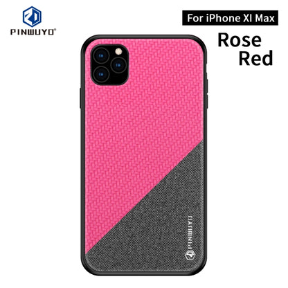 For iPhone 11 Pro Max PINWUYO Honors Series Shockproof PC + TPU Protective Case (Red) - iPhone 11 Pro Max Cases by PINWUYO | Online Shopping UK | buy2fix