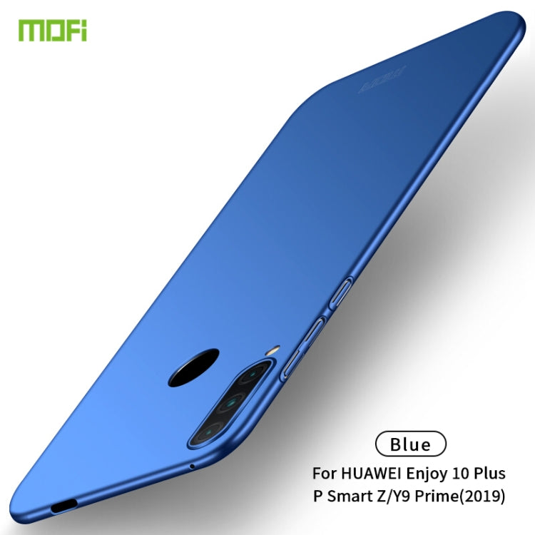 For Huawei P Smart Z/Y9 Prime 2019 MOFI Frosted PC Ultra-thin Hard Case(Blue) - Huawei Cases by MOFI | Online Shopping UK | buy2fix