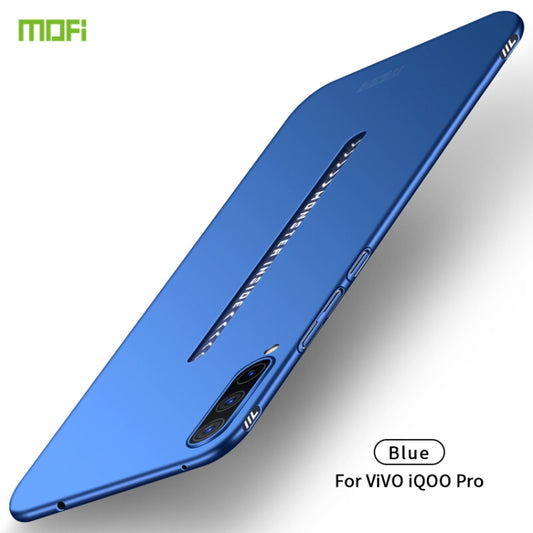 For ViVO iQOO Pro MOFI Frosted PC Ultra-thin Hard Case(Blue) - vivo Cases by MOFI | Online Shopping UK | buy2fix