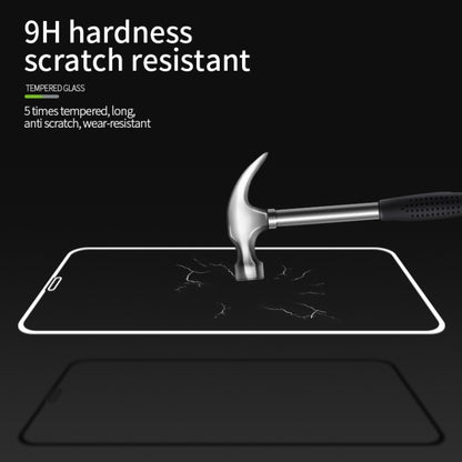 For iPhone 11 Pro Max PINWUYO 9H 2.5D Full Screen Tempered Glass Film(White) - iPhone 11 Pro Max Tempered Glass by PINWUYO | Online Shopping UK | buy2fix