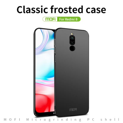 For Xiaomi RedMi 8 MOFI Frosted PC Ultra-thin Hard Case(Red) - Xiaomi Cases by MOFI | Online Shopping UK | buy2fix