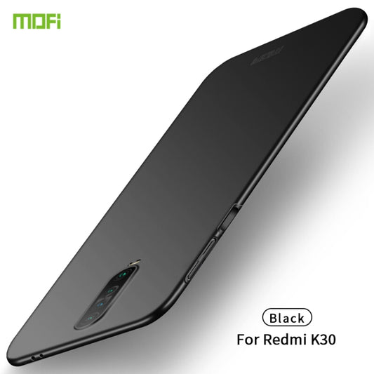 For Xiaomi RedMi K30 MOFI Frosted PC Ultra-thin Hard Case(Black) - Galaxy Phone Cases by MOFI | Online Shopping UK | buy2fix