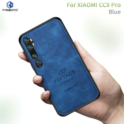 For Xiaomi CC9 Pro / Note10 PINWUYO Zun Series PC + TPU + Skin Waterproof And Anti-fall All-inclusive Protective Shell(Blue) - Xiaomi Cases by PINWUYO | Online Shopping UK | buy2fix