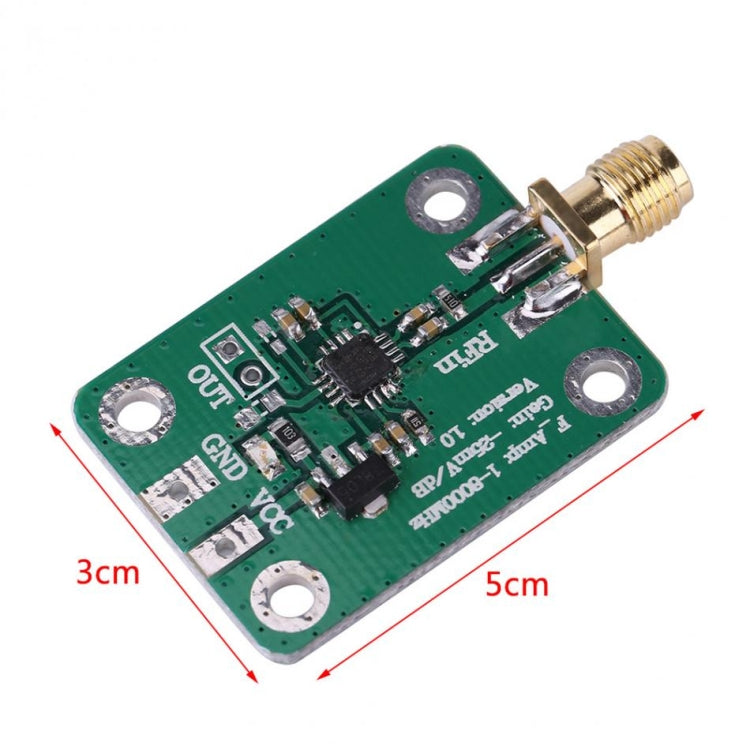 AD8318 RF Logarithmic Detector 1-8000MHz Dynamometer 70dB RSSI Measurement Power Meter - Module by buy2fix | Online Shopping UK | buy2fix