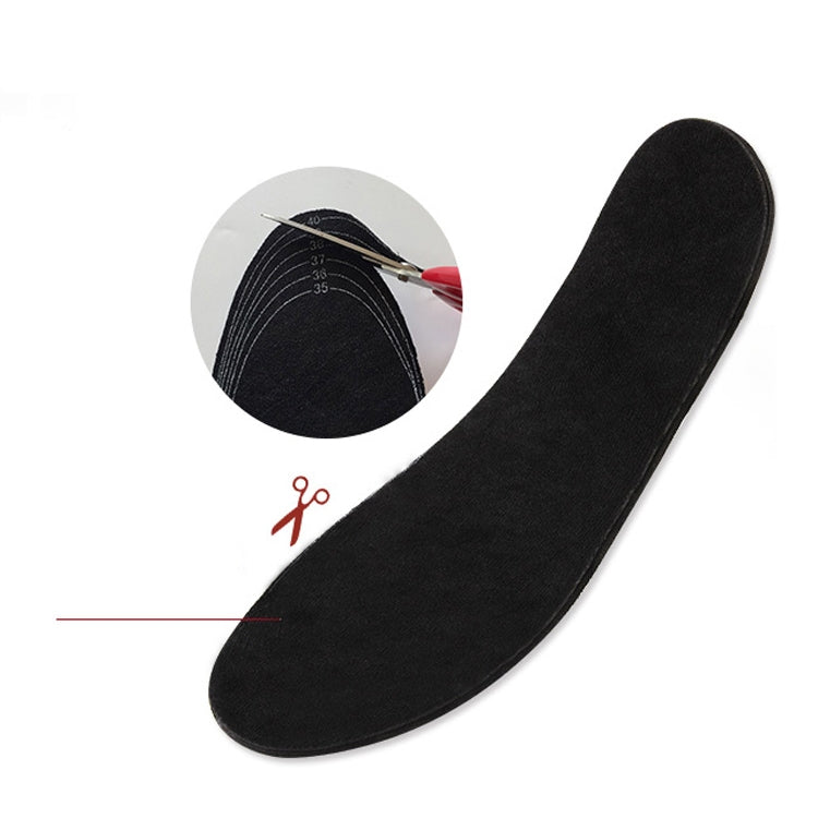 Smart Temperature-controlled Electric Insole Warm Foot Graphene Heating Insole Warm Foot Artifact Warm Foot Treasure, EU Plug, Size:36(Black for Women) - Shoes Care by buy2fix | Online Shopping UK | buy2fix