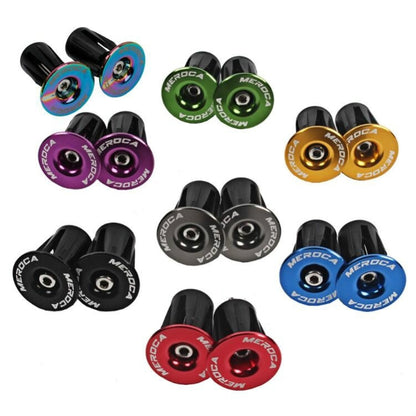 1pair MEROCA Mountain Bike Expansion Lock Bar Plug Road Bike Bicycle Bar Plug End Cover, Color: Blue - Others by MEROCA | Online Shopping UK | buy2fix