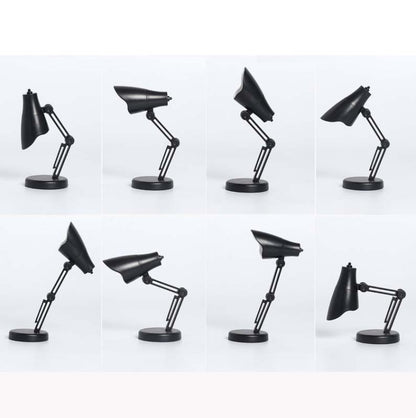 3 PCS Mini LED Desk Lamp Folding Portable Night Light Magnetic Eye Protection Desk Lamp(LD02-Blue) - Desk Lamps by buy2fix | Online Shopping UK | buy2fix