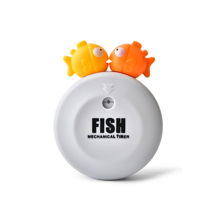 Animal Cartoon Mechanical Timer Refrigerator Magnet Timer, Specification:  Bubble Fish (Gray) - Digital Countdown by buy2fix | Online Shopping UK | buy2fix