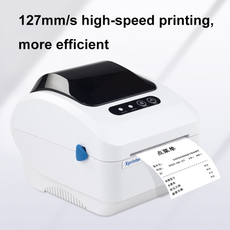 Xprinter XP-320B 80mm Thermal Barcode Supermarket Cashier Label Printer, Spec: USB(EU Plug) - Printer by Xprinter | Online Shopping UK | buy2fix