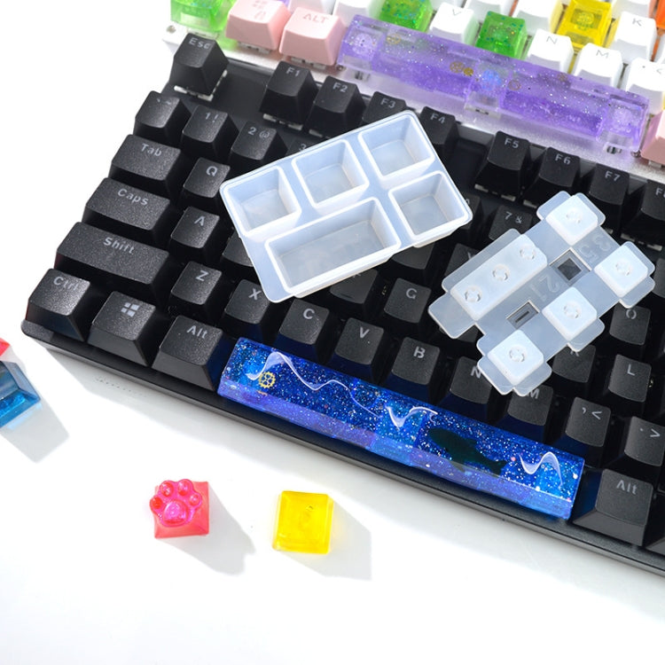 2 PCS DIY Keycap Silicone Mold OEM Mechanical Keyboard Silicone Mold, Style: MD3524 - Arts & Crafts by buy2fix | Online Shopping UK | buy2fix