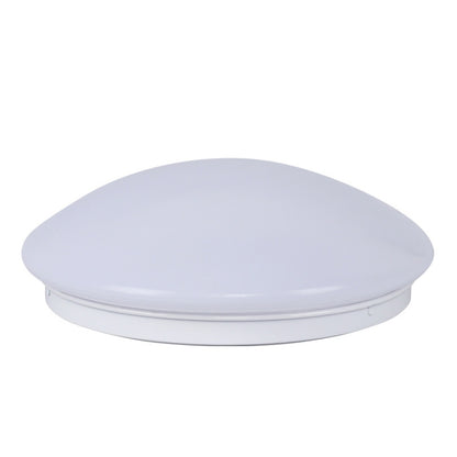 LED Sound Light Control Ceiling Lamp Round Corridor Intelligent Sensor Lamp, Power source: 18W 350mm(White) - Sensor LED Lights by buy2fix | Online Shopping UK | buy2fix