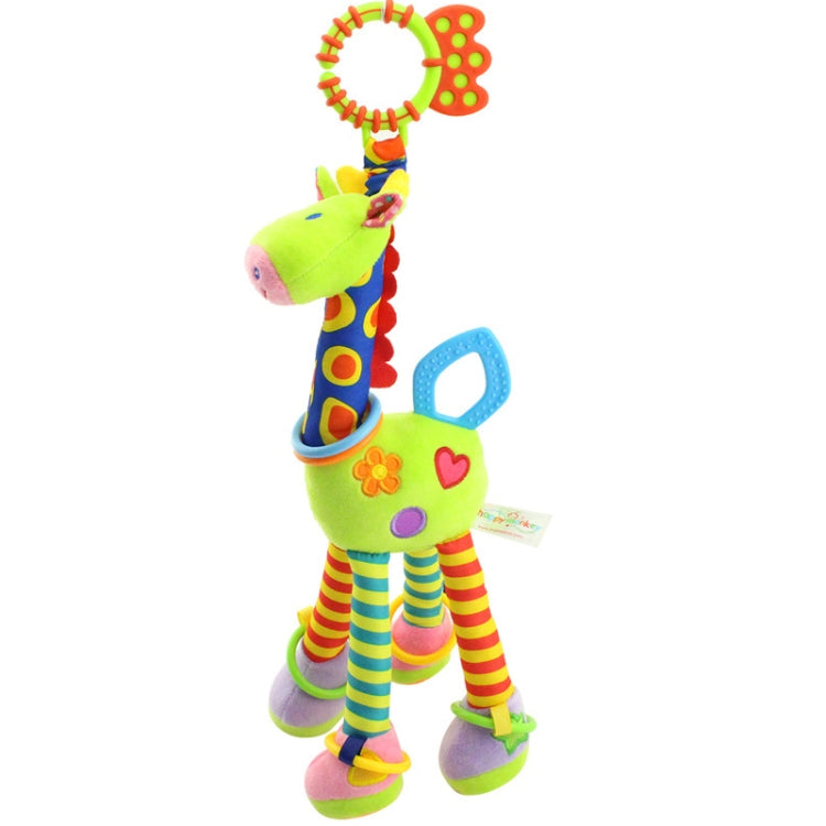 Baby Carriage Hanging Toy 0-1 Year Old Bell Teether Giraffe Bed Bell(Green) - Strollers Accessories by buy2fix | Online Shopping UK | buy2fix