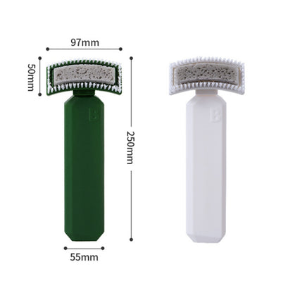 Multifunctional Add Liquid Kitchen Cleaning Bottle Brush Sink Brush Bathroom Wall Bathtub Sponge Brush(White) - Cleaning Tools by buy2fix | Online Shopping UK | buy2fix