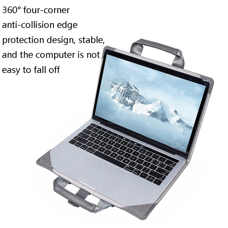 Book Style Laptop Protective Case Handbag For Macbook 16 inch(Ink Green) - Protective Bags by buy2fix | Online Shopping UK | buy2fix