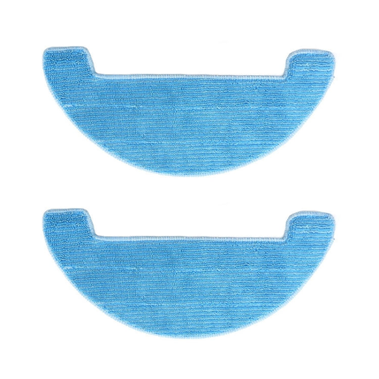 2 PCS Mop Pad Rag For ECOVACS DL35 CEN663 CEN550 - For ECOVACS Accessories by buy2fix | Online Shopping UK | buy2fix