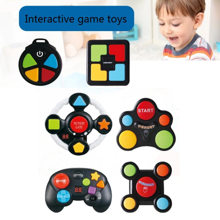 Children Educational Memory Training Game Machine, Style: Steering Wheel - Pocket Console by buy2fix | Online Shopping UK | buy2fix