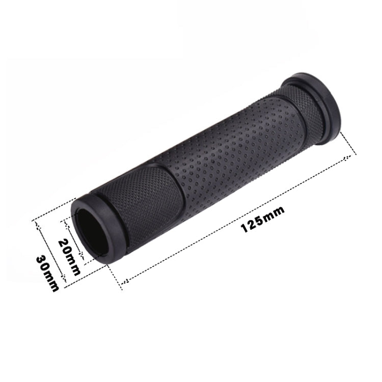 1 Pair FMFXTR Bicycle Grips Mountain Bike Non-Slip Rubber Grips, Style: Double Color Half Pass - Bicycle Grips by FMFXTR | Online Shopping UK | buy2fix