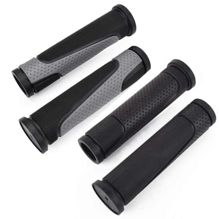 1 Pair FMFXTR Bicycle Grips Mountain Bike Non-Slip Rubber Grips, Style: Double Color Half Pass - Bicycle Grips by FMFXTR | Online Shopping UK | buy2fix