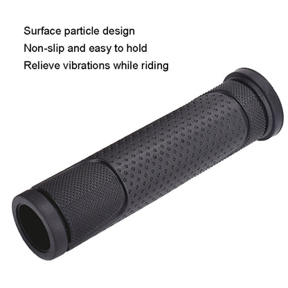 1 Pair FMFXTR Bicycle Grips Mountain Bike Non-Slip Rubber Grips, Style: Double Color Half Pass - Bicycle Grips by FMFXTR | Online Shopping UK | buy2fix