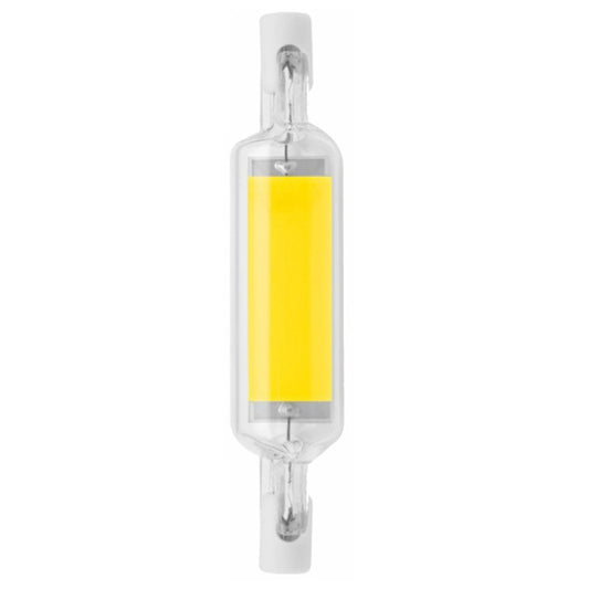 78MM 10W R7S LED COB Dimmer Glass Lamp Double-end Horizontal Plug-in Light(220v Cold White Light) - LED Blubs & Tubes by buy2fix | Online Shopping UK | buy2fix