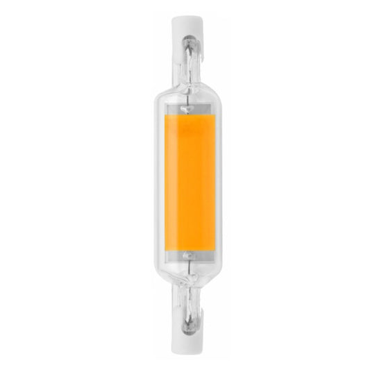 78MM 10W R7S LED COB Dimmer Glass Lamp Double-end Horizontal Plug-in Light(220V Warm White Light) - LED Blubs & Tubes by buy2fix | Online Shopping UK | buy2fix