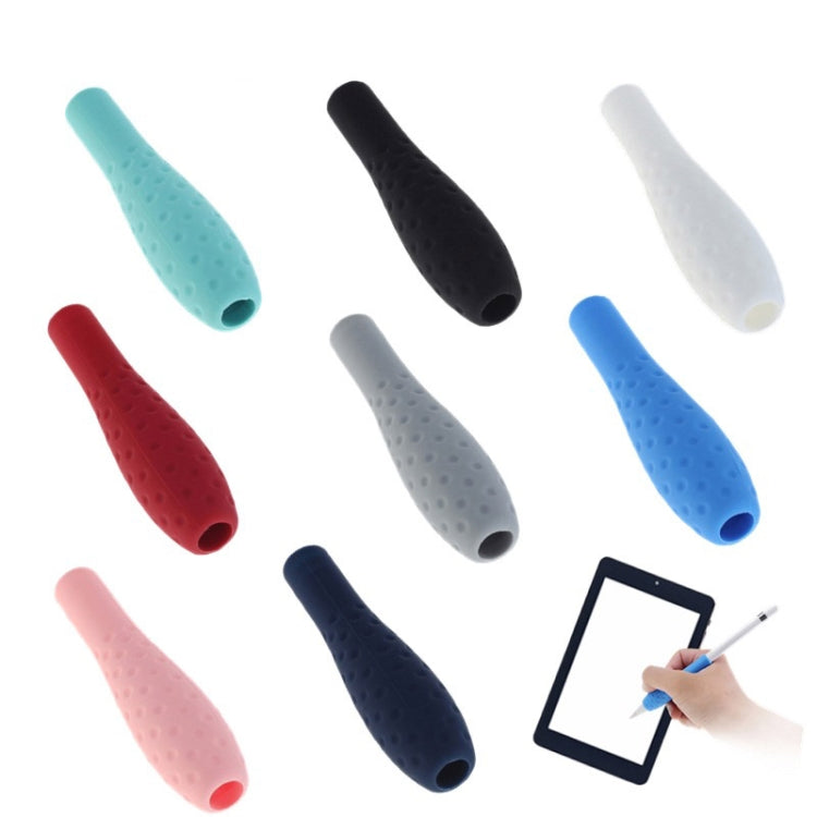 Tablet Stylus Pencil Silicone Case For Apple Pencil 1/2 Gen(Blue) - Pencil Accessories by buy2fix | Online Shopping UK | buy2fix