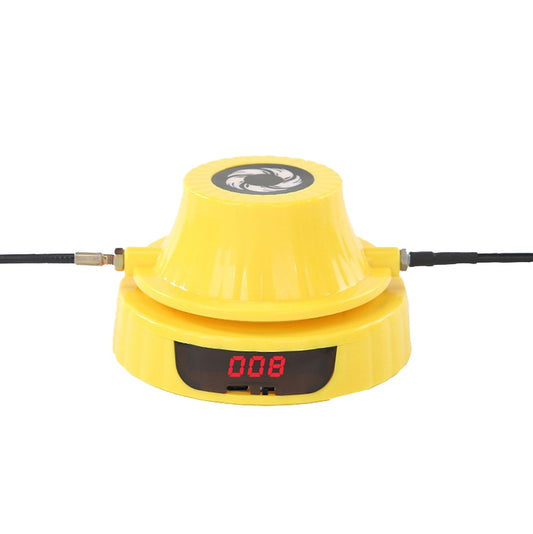 AWU-028 Smart Digital Display Electronic Counting Colorful Light Effect Remote Rope Skipper(Lemon Yellow) - Fitness Equipments by buy2fix | Online Shopping UK | buy2fix