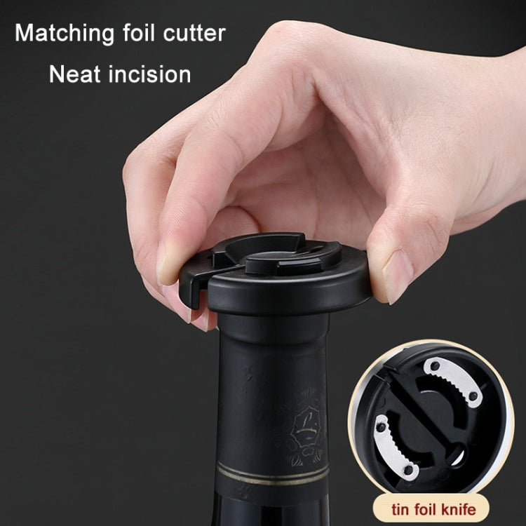 Kitchen Stainless Steel Wine Bottle Opener Household Tools(Black) - Openers by buy2fix | Online Shopping UK | buy2fix