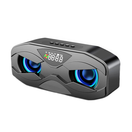 M5 Portable 6D Surround Sound Digital Display Bluetooth Speaker(Black) - Desktop Speaker by buy2fix | Online Shopping UK | buy2fix