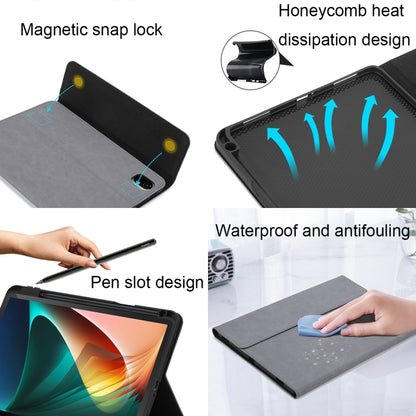 For Xiaomi 5/Pro/5G 11 inch All-inclusive Anti-drop Tablet Magnetic Protective Case with Pen Slot(Blue) - More Tablet Cases by buy2fix | Online Shopping UK | buy2fix