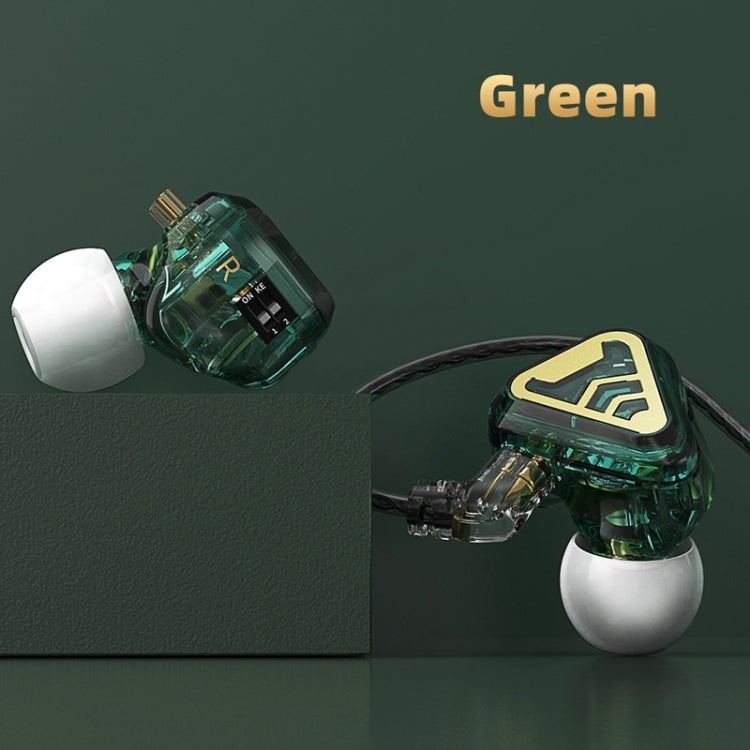 CVJ In-Ear Wired Gaming Earphone, Color: Green - In Ear Wired Earphone by CVJ | Online Shopping UK | buy2fix