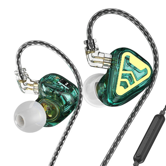 CVJ In-Ear Wired Gaming Earphone, Color: With Mic Green - In Ear Wired Earphone by CVJ | Online Shopping UK | buy2fix