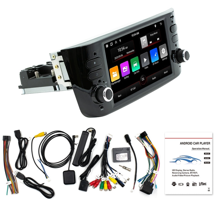 For Fiat Linea Punto EVO line 2012-2015 Car Android Navigation Bluetooth FM Radio, Memory: 2+32G - Car MP3 & MP4 & MP5 by buy2fix | Online Shopping UK | buy2fix