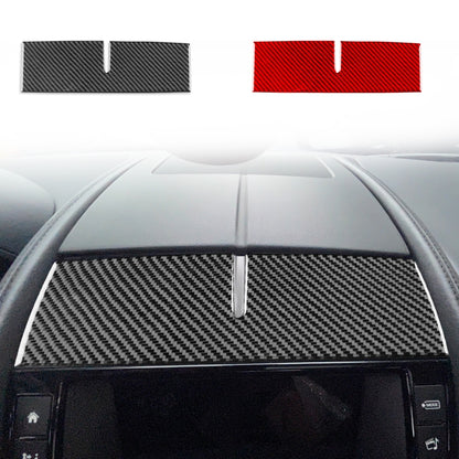 For Jaguar F-TYPE 2013+ Universal Center Console Sticker For Left And Right Drive(Red) - Car Interior Mouldings by buy2fix | Online Shopping UK | buy2fix