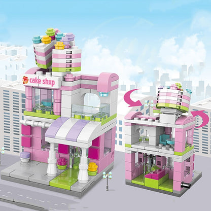 LELE BROTHER Children Assembling Mini City Street Scene Building Blocks, Style: 8613-8 Dessert Car - Building Blocks by LELE BROTHER | Online Shopping UK | buy2fix