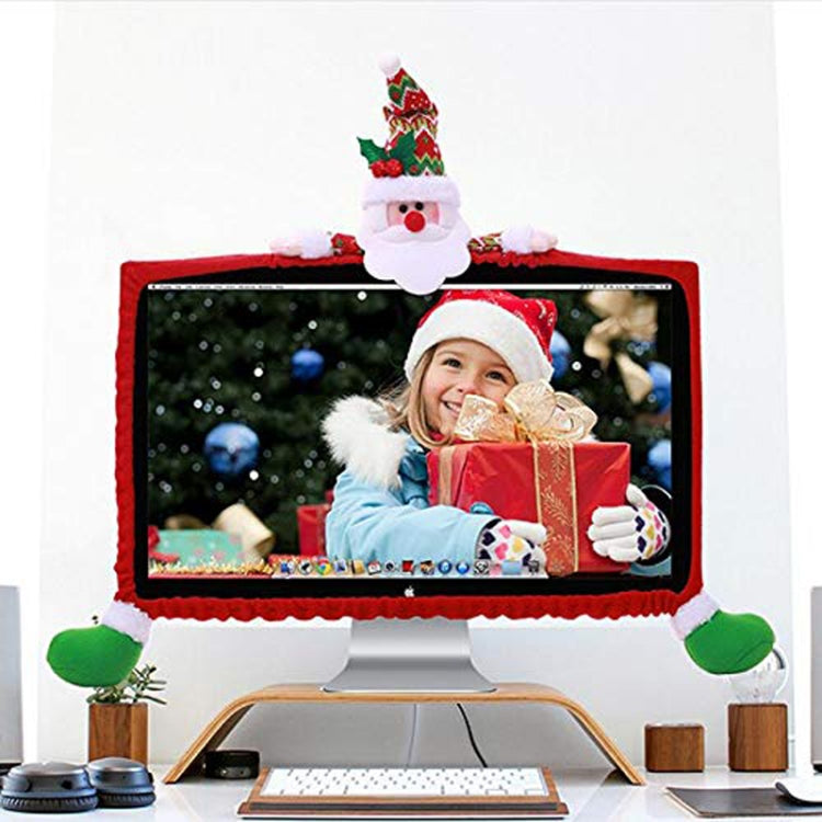 F-W233 Elk Model 3D Cartoon Dust Protection Computer Sleeve Christmas Decoration Supplies - Christmas Ornaments by buy2fix | Online Shopping UK | buy2fix