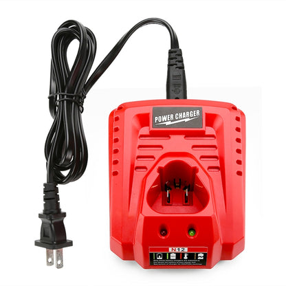 N12 For Milwaukee 10.8/12V Electric Tool Lithium Battery Fast Charger, Plug: US - Electric Saws & Accessories by buy2fix | Online Shopping UK | buy2fix