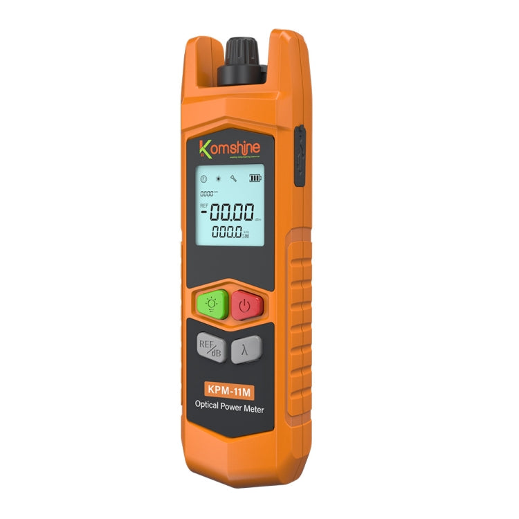 Komshine High Precision Optical Power Meter Mini Fiber Optic Light Attenuation Tester With LED, Specification: C-G/-50DBM to +26DBM - Fiber Optic Test Pen by Komshine | Online Shopping UK | buy2fix