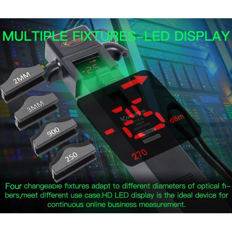 Komshine Handheld Fiber Optic Identification Instrument Signal Direction Identifier(KFI-35) - Fiber Optic Test Pen by Komshine | Online Shopping UK | buy2fix