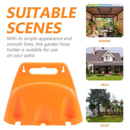 Wall Mounted Plastic Water Pipe Holder Garden Irrigation Accessories(Orange) - Garden Hand Tools by buy2fix | Online Shopping UK | buy2fix