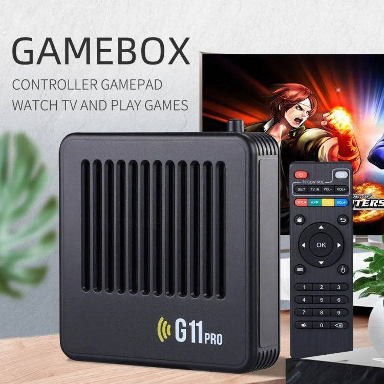 G11 PRO Game Machine TV Box Dual System HDMI HD 4K Retro Arcade, Style: 64G 30,000+ Games - Pocket Console by buy2fix | Online Shopping UK | buy2fix