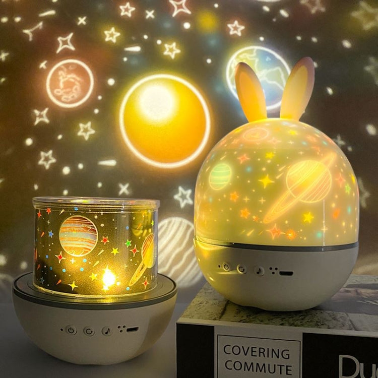 Rotatable Cartoon Atmosphere Projection Lamp Music Night Light, Spec: Bluetooth Remote Model(Deer) - Projection Lamp by buy2fix | Online Shopping UK | buy2fix